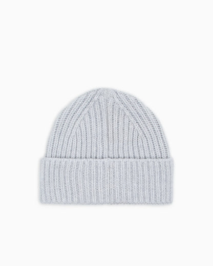 Giorgio Armani Neve ribbed cashmere beanie