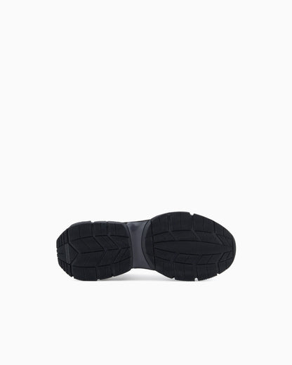 Monkstrap sneakers in suede