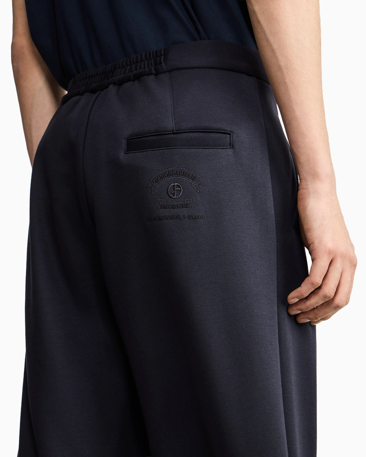 Double-jersey trousers