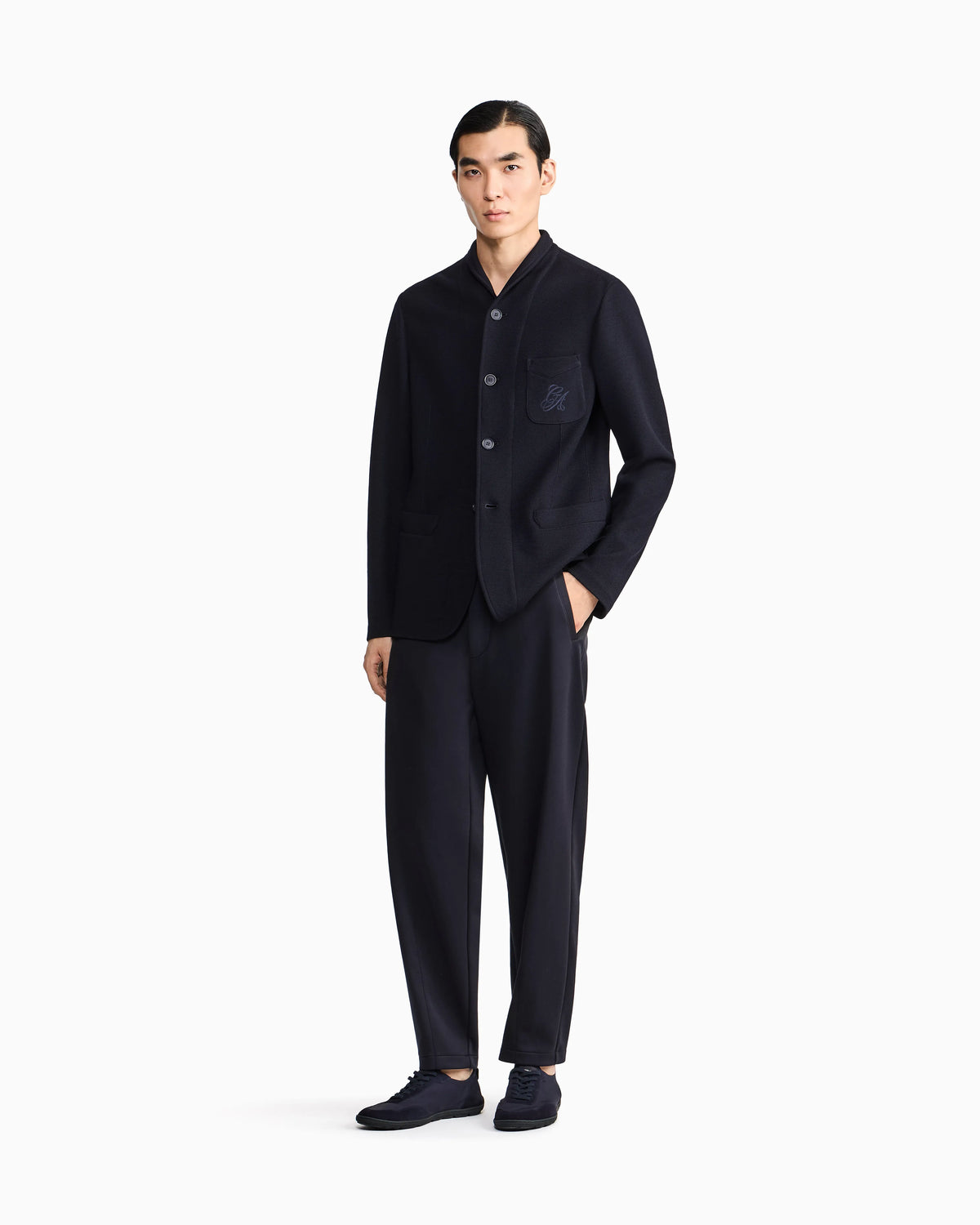Double-jersey trousers