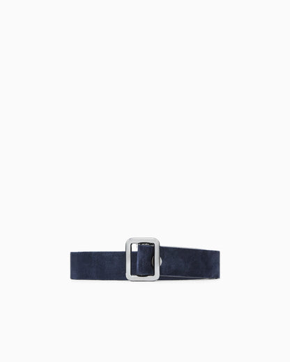 Suede belt