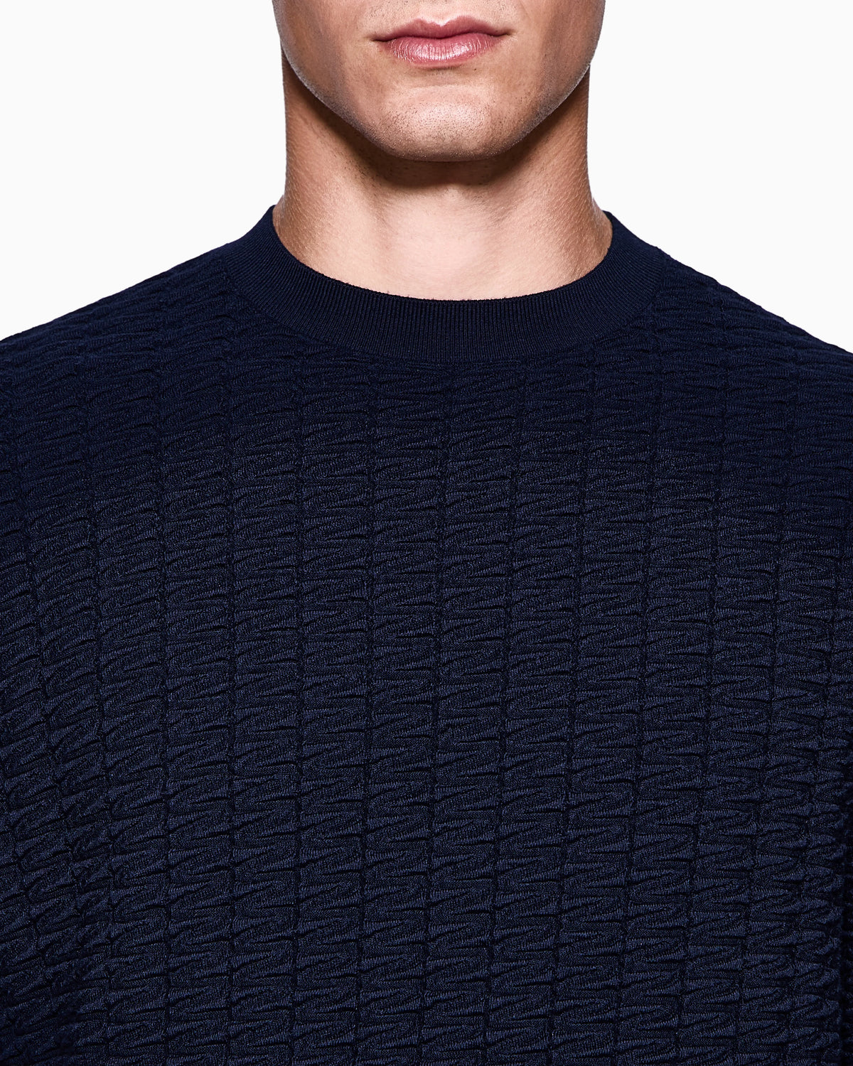 Virgin wool T-shirt