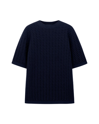 Virgin wool T-shirt