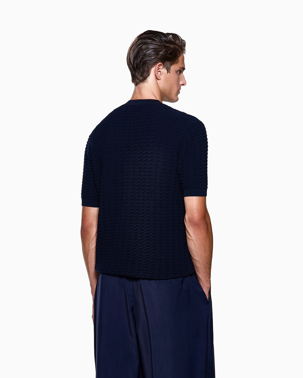 Virgin wool T-shirt