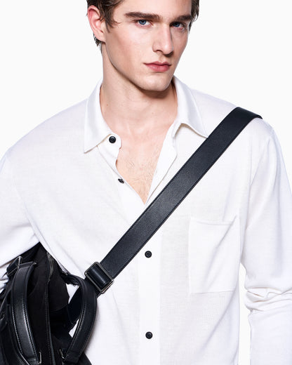 Silk knit shirt