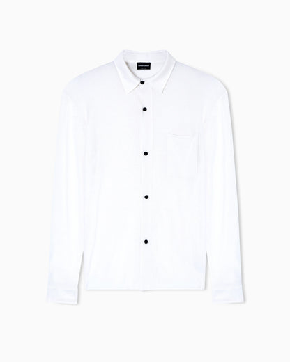 Silk knit shirt