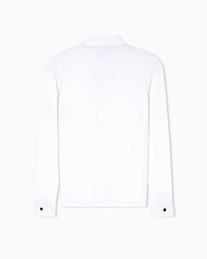 Silk knit shirt