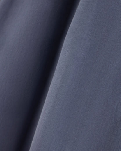 Flat-front trousers in lightweight satin