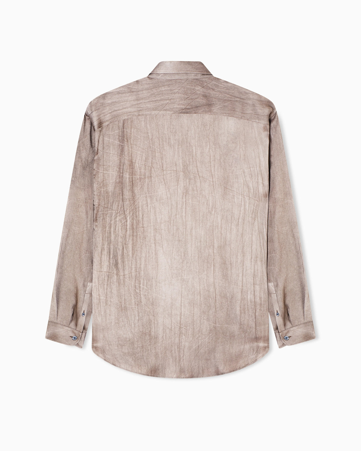 viscose blend satin shirt