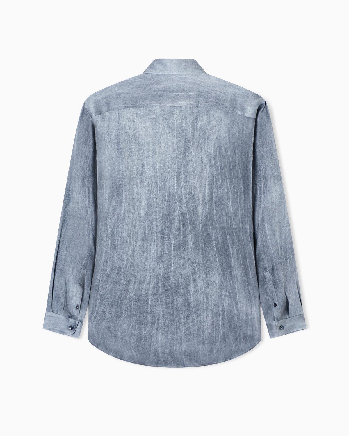 viscose blend satin shirt