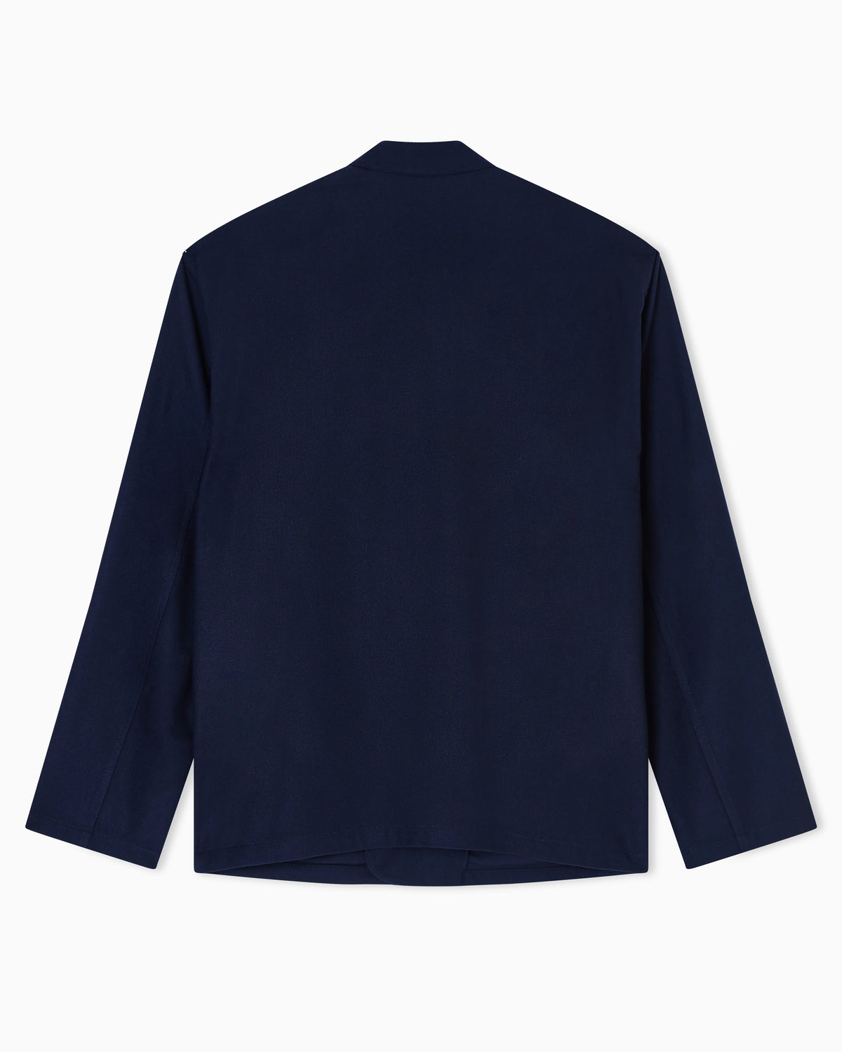 fluid wool blouson
