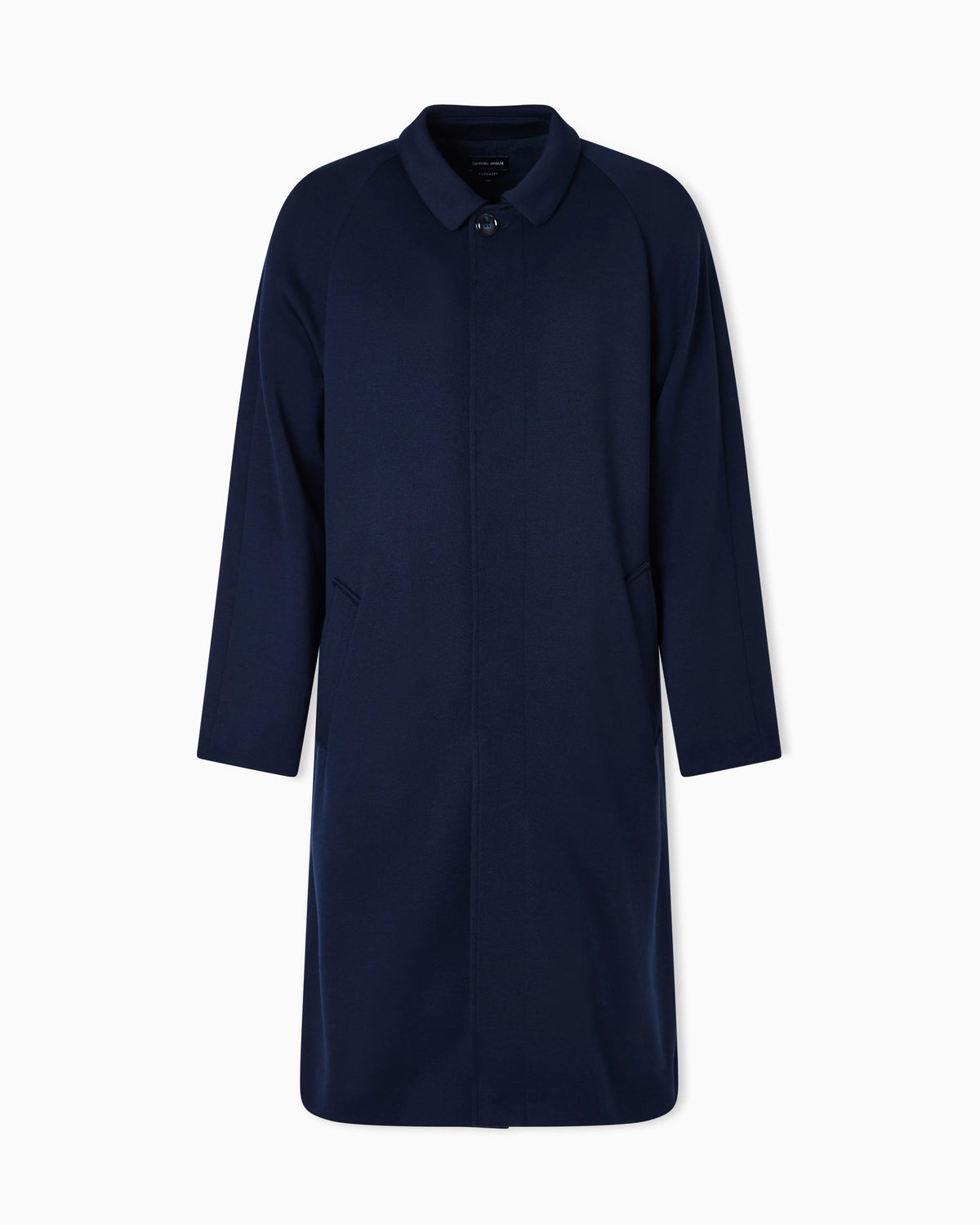 Cashmere double jersey coat