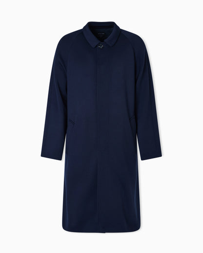 Cashmere double jersey coat