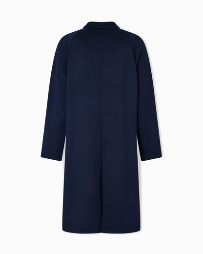 Cashmere double jersey coat