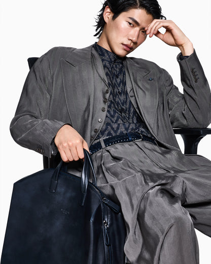 Single-breasted viscose waistcoat