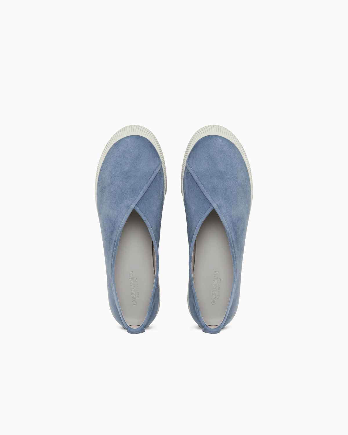 Suede slip-ons