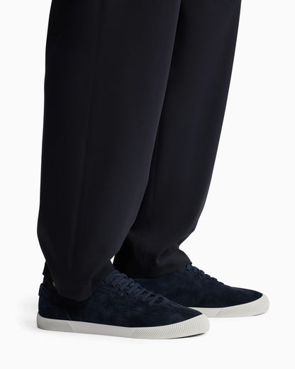 Suede sneakers