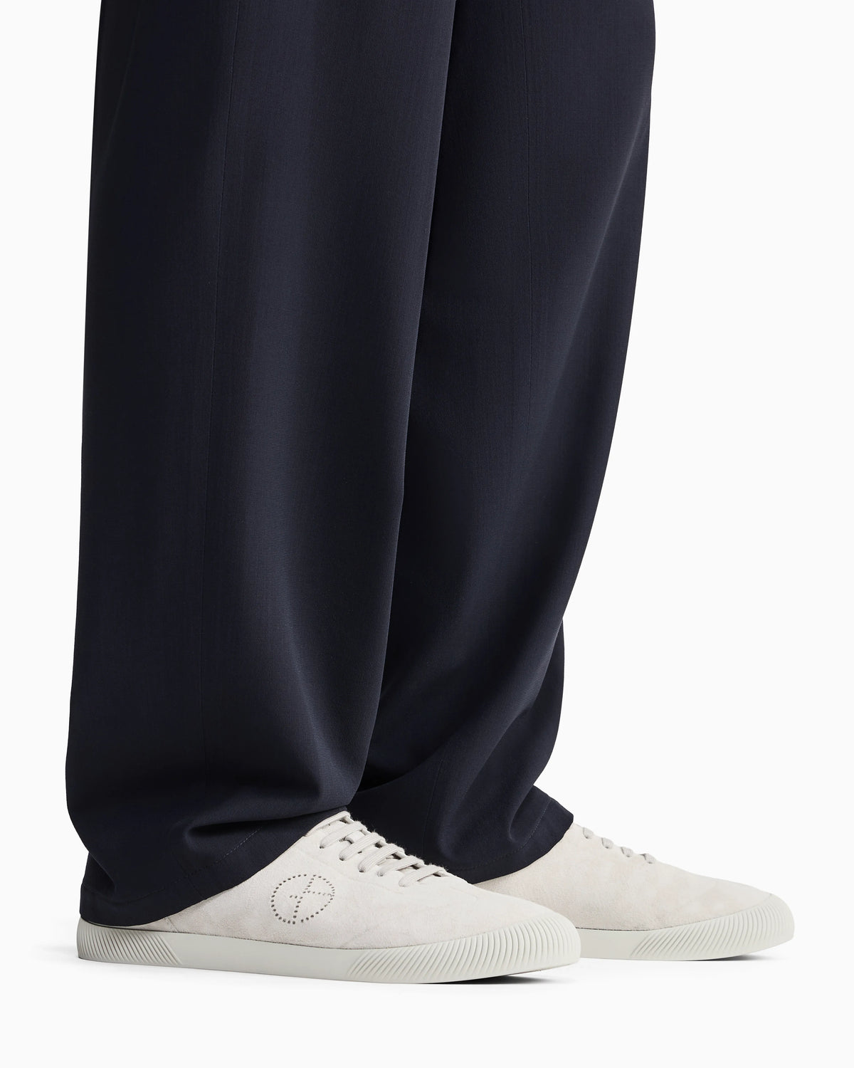 Suede sneakers