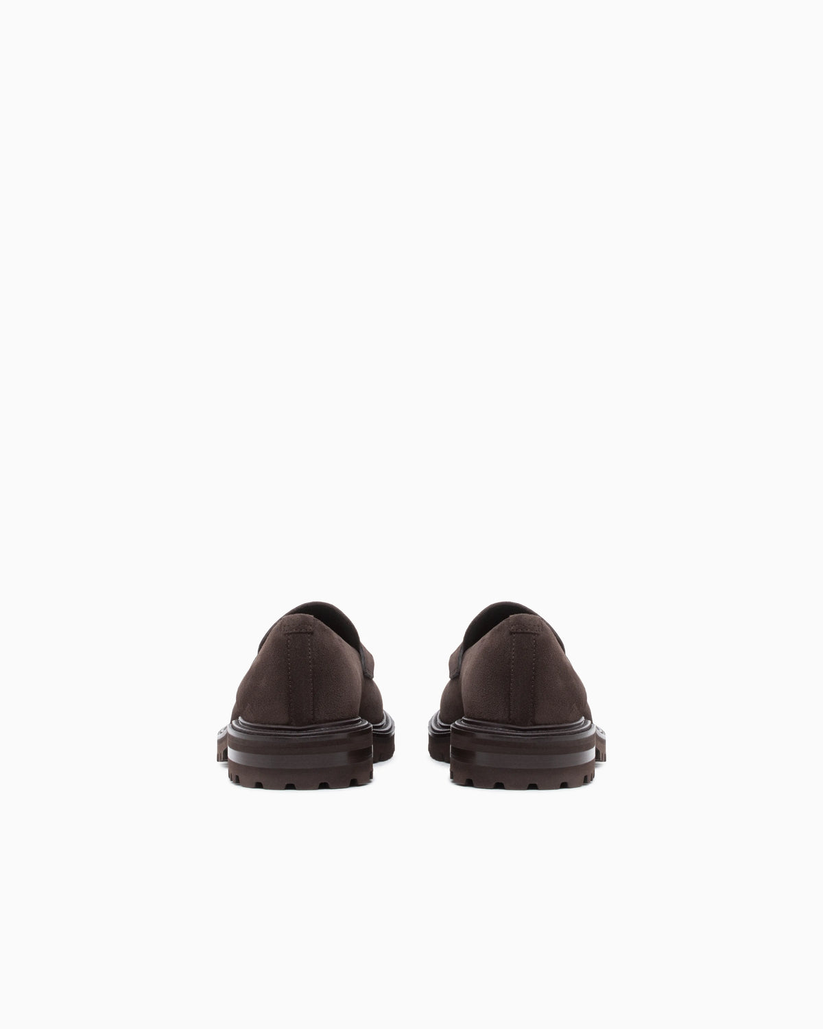 Loafer in suede with leather insole