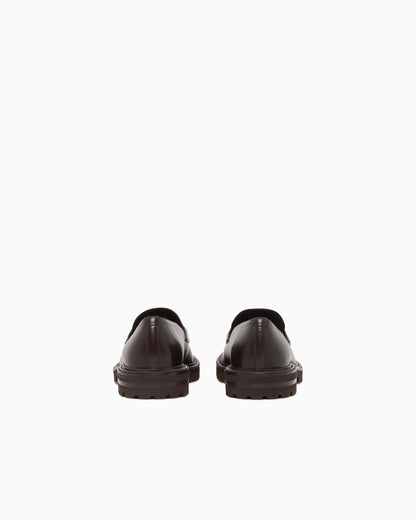 Nappa leather loafers