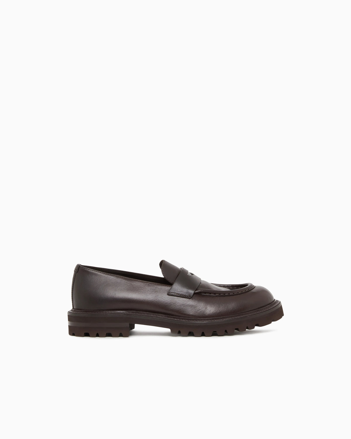 Nappa leather loafers