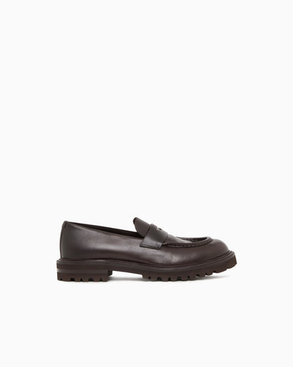 Nappa leather loafers