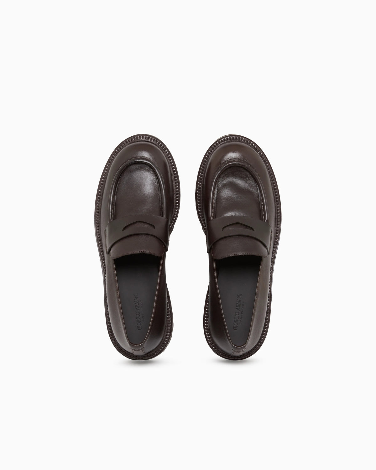 Nappa leather loafers