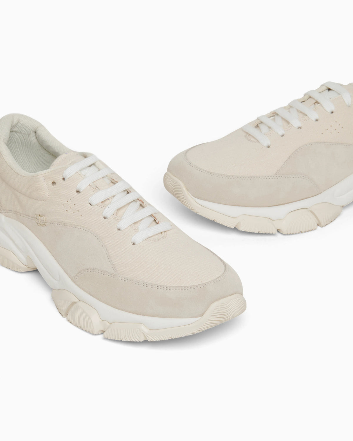 Suede sneakers