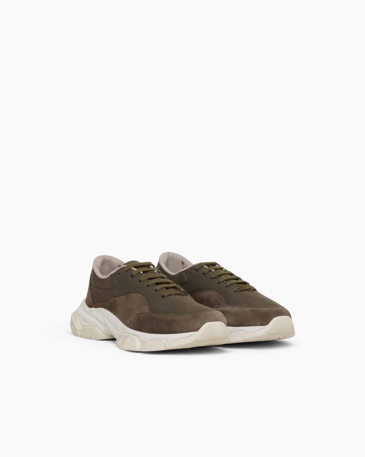 Suede sneakers