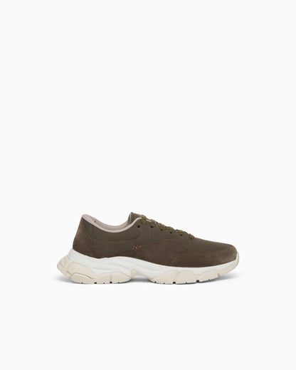 Suede sneakers