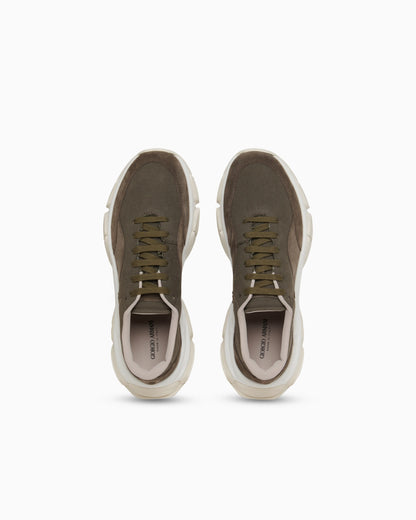 Suede sneakers