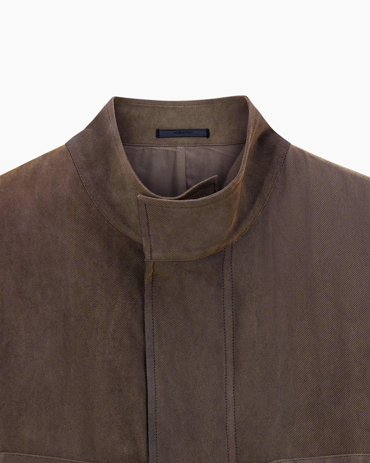 Blouson in iridescent viscose