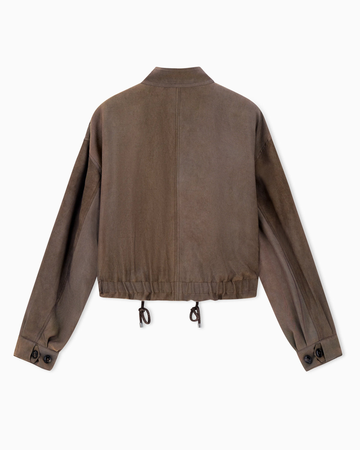 Blouson in iridescent viscose