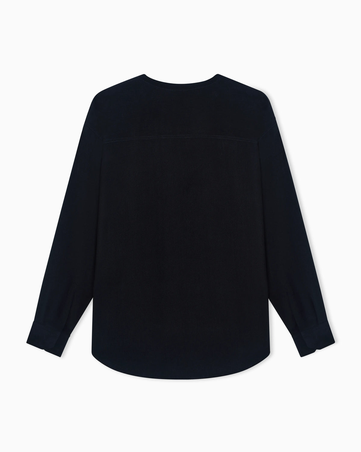 cupro basketweave shirt jacket