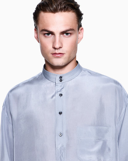 Silk habotai shirt