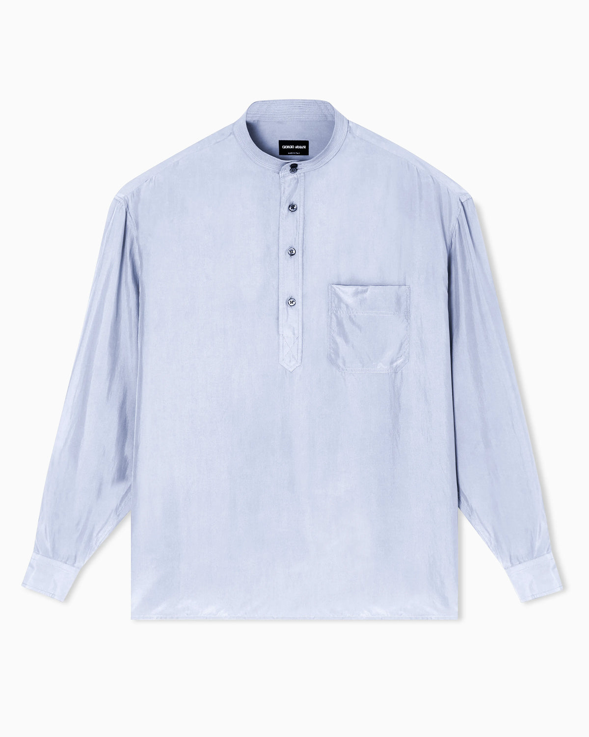 Silk habotai shirt