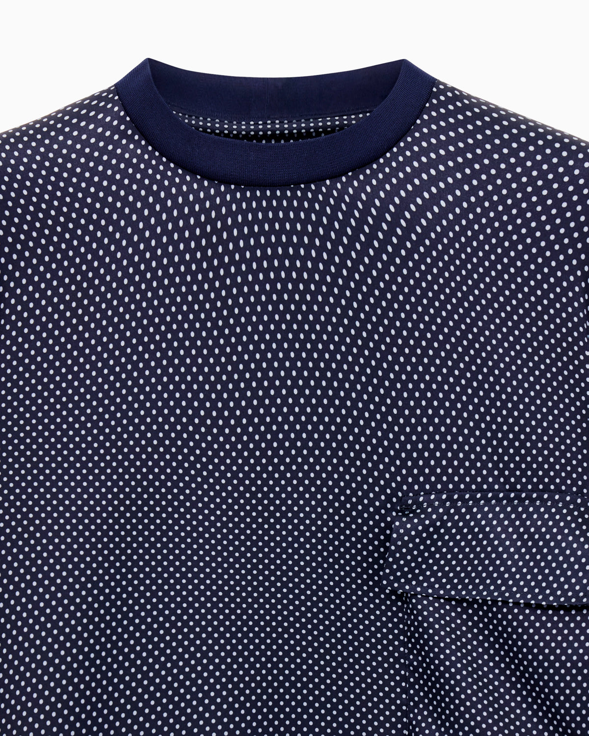 Printed silk T-shirt shirt