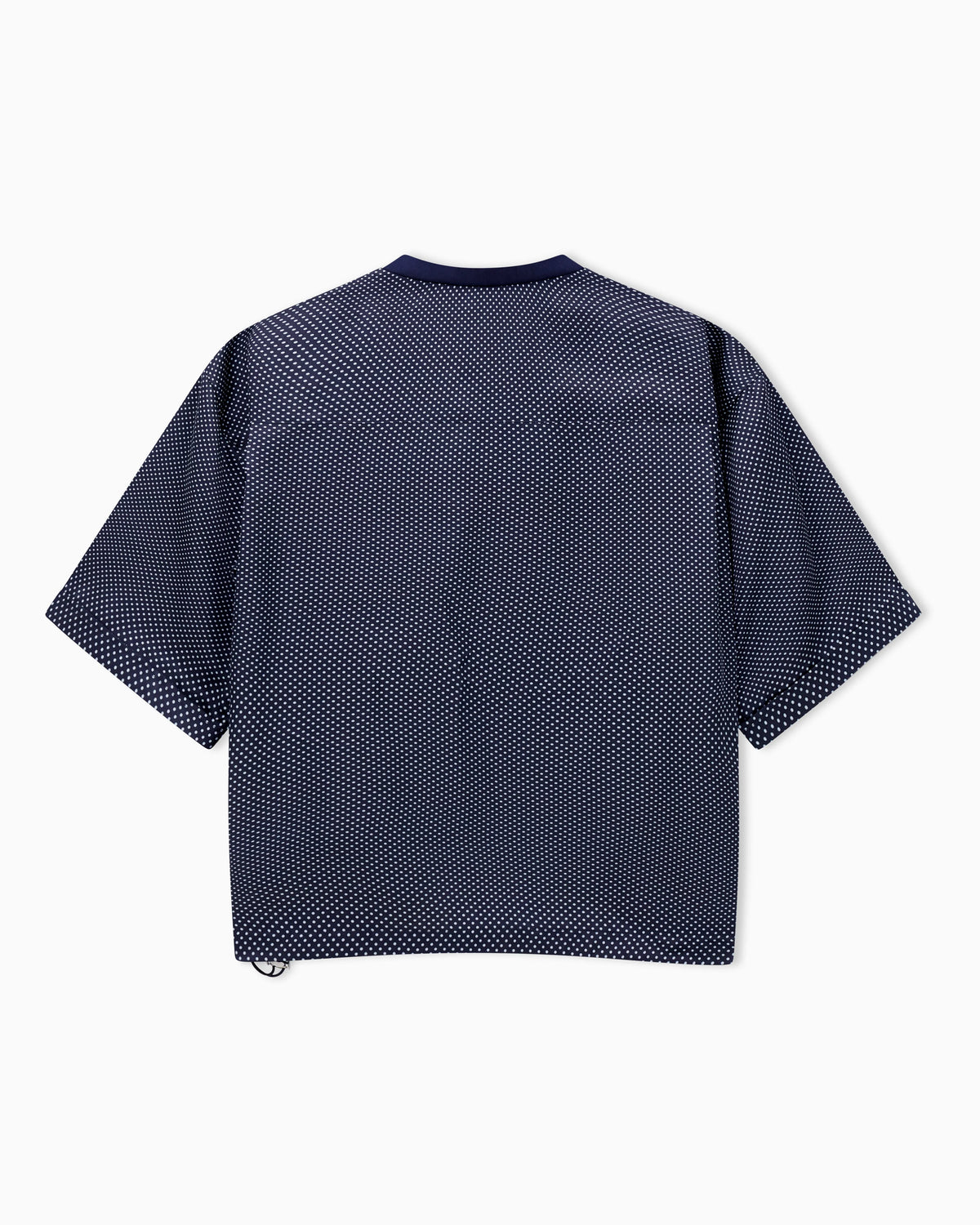 Printed silk T-shirt shirt