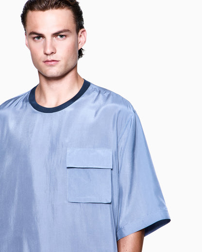 Silk habotai T-shirt