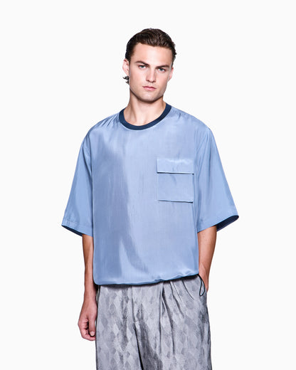 Silk habotai T-shirt