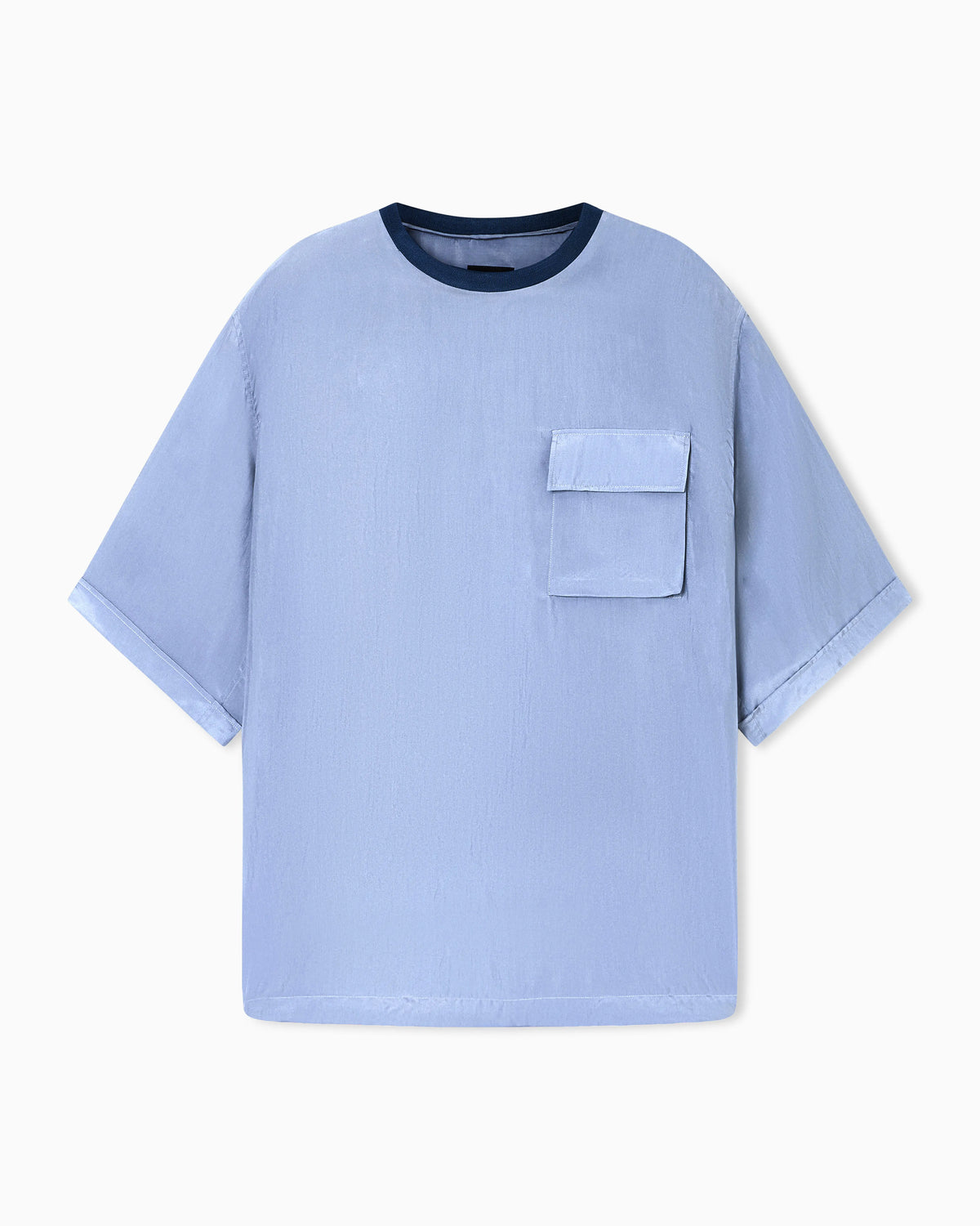 Silk habotai T-shirt