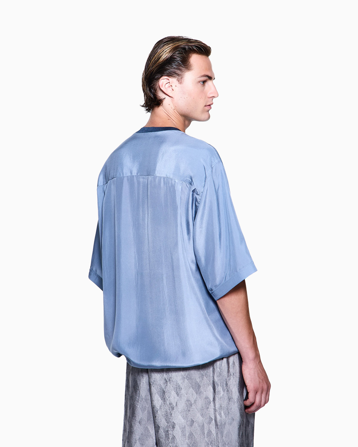 Silk habotai T-shirt