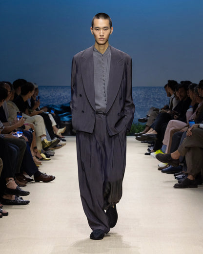 washed-silk shirt