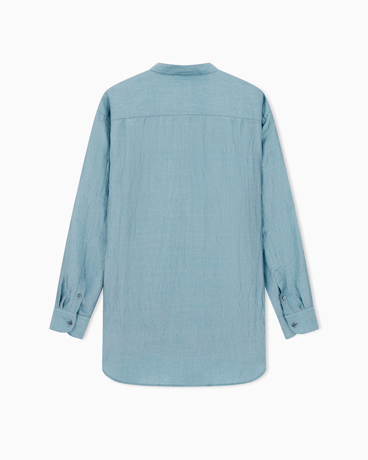 Linen-blend shirt