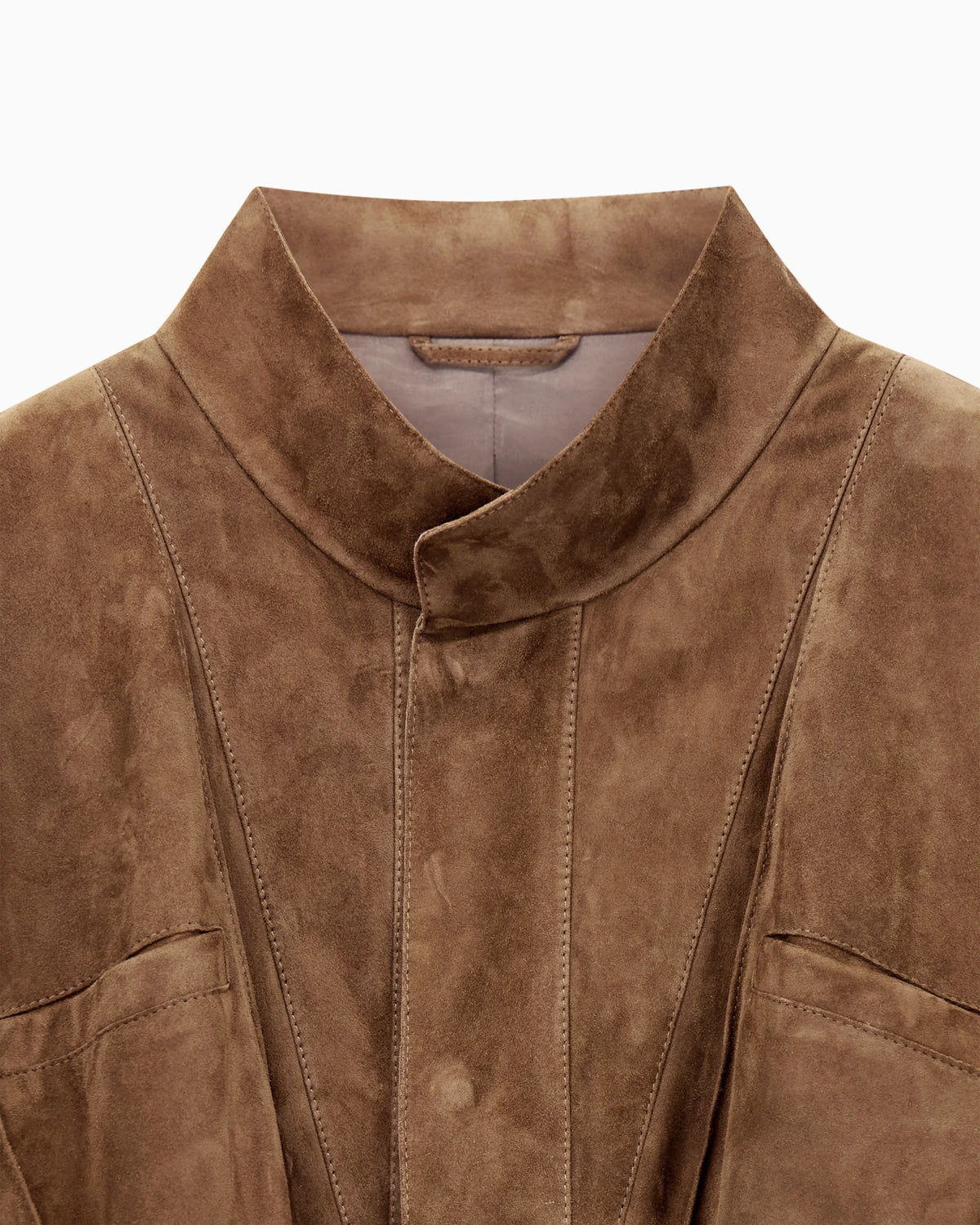 Suede-lambskin jacket