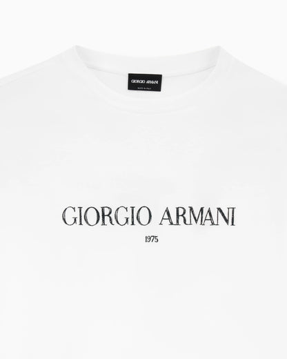 Cotton interlock-jersey T-shirt
