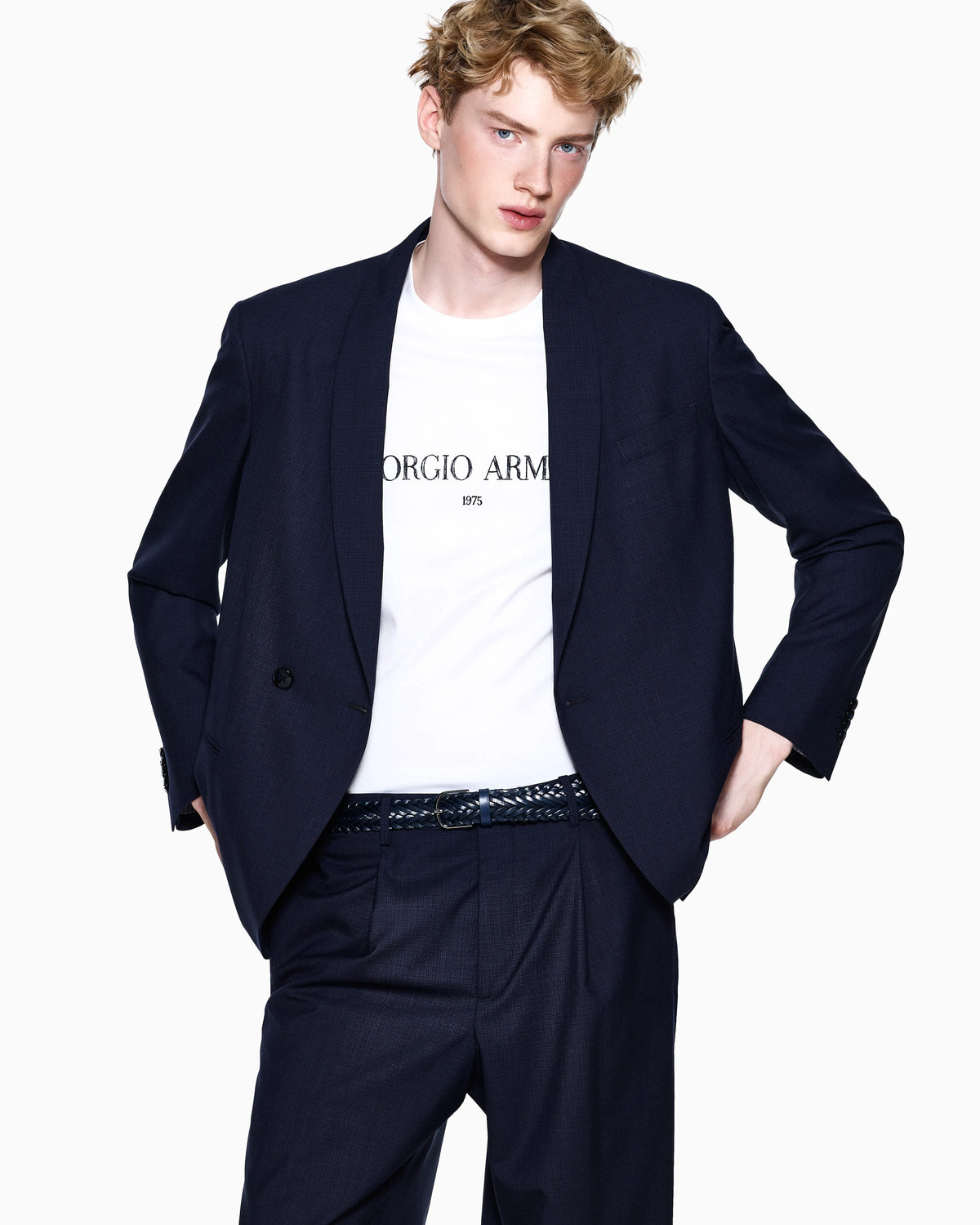 Cotton interlock-jersey T-shirt