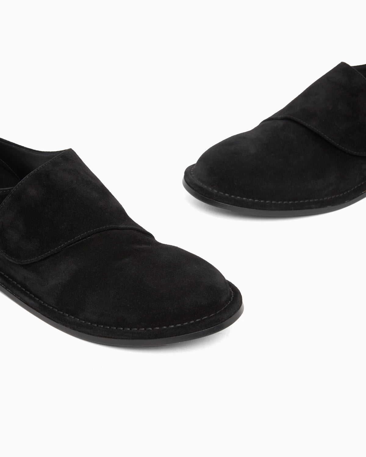 Suede monkstraps