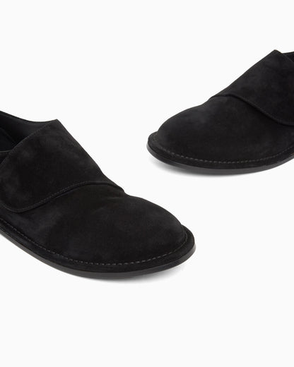 Suede monkstraps