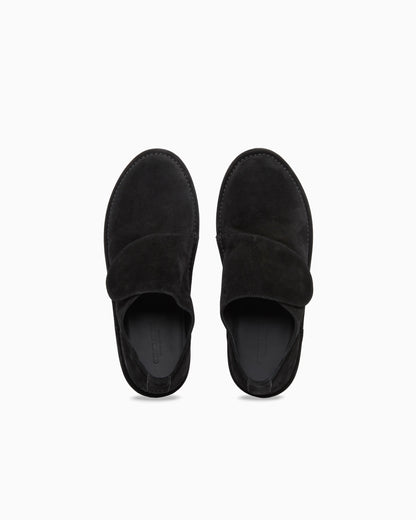 Suede monkstraps